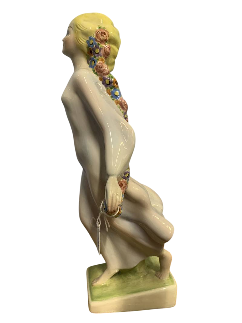 LA PRIMAVERA RONZAN CERAMICA DEL NOVECENTOIMG_7125_risultato-Photoroom "La Primavera" di Giovanni Ronzan ceramica d'arte del '900 italiano - immagine 3