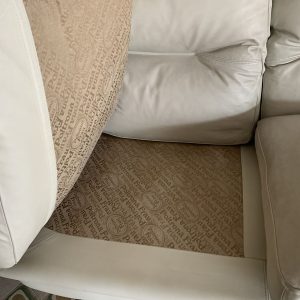 Poltrona Frau vintage pelle bianca - immagine 4