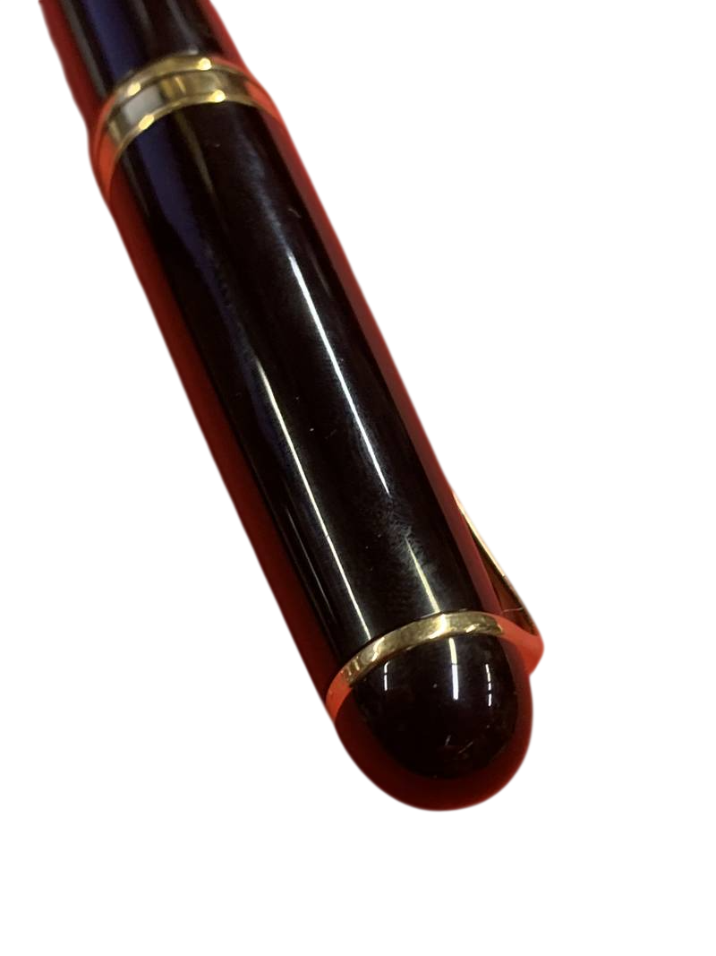 Prestigiosa penna stilografica AURORA 88 pennino in oro massiccio 14 kt black gold - immagine 8