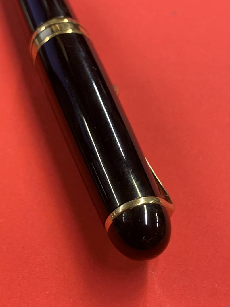 Prestigiosa penna stilografica AURORA 88 pennino in oro massiccio 14 kt black gold - immagine 12
