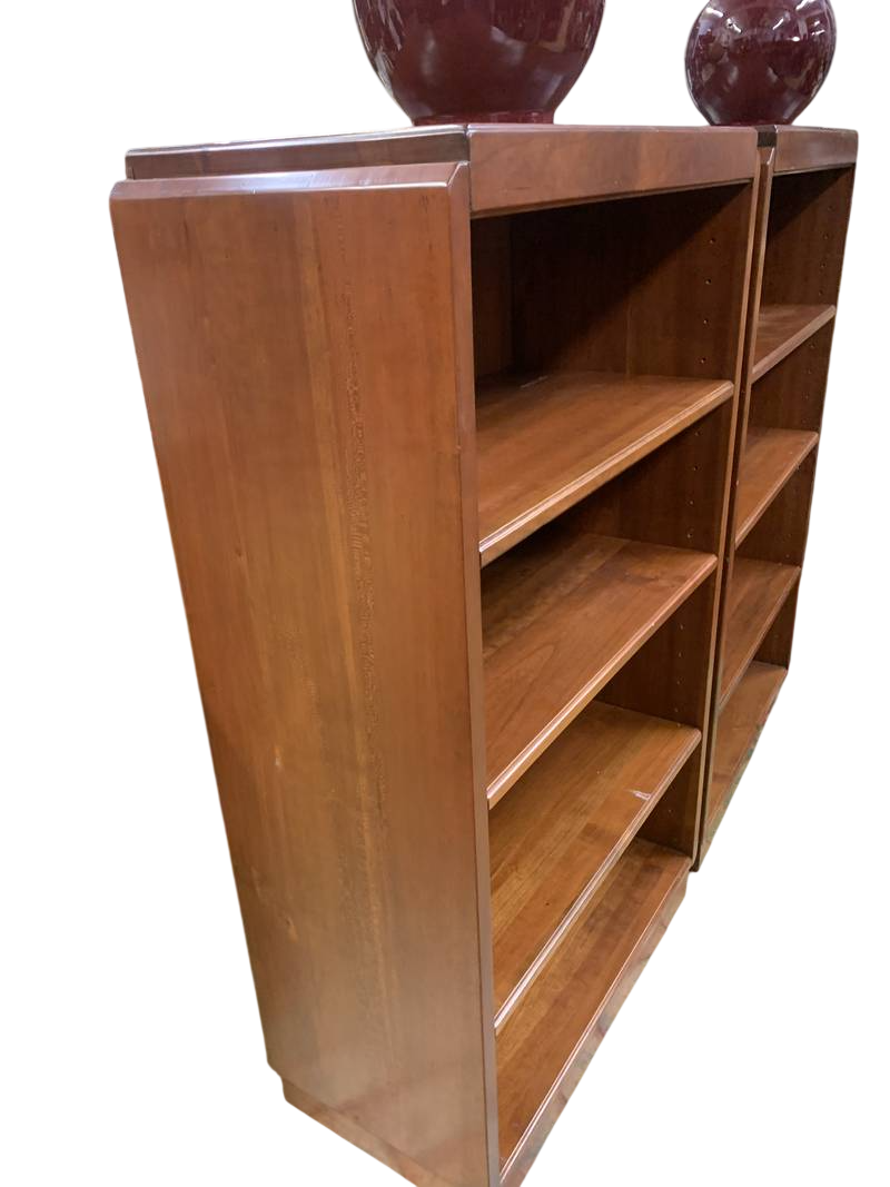 2 piccole librerie a giorno etagere Art Deco' anni 30 modernista - immagine 6
